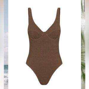 Somerfield Swim Hyams One Piece - Espresso